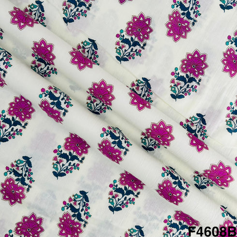 Printed Cambric Cotton Fabric- F4608